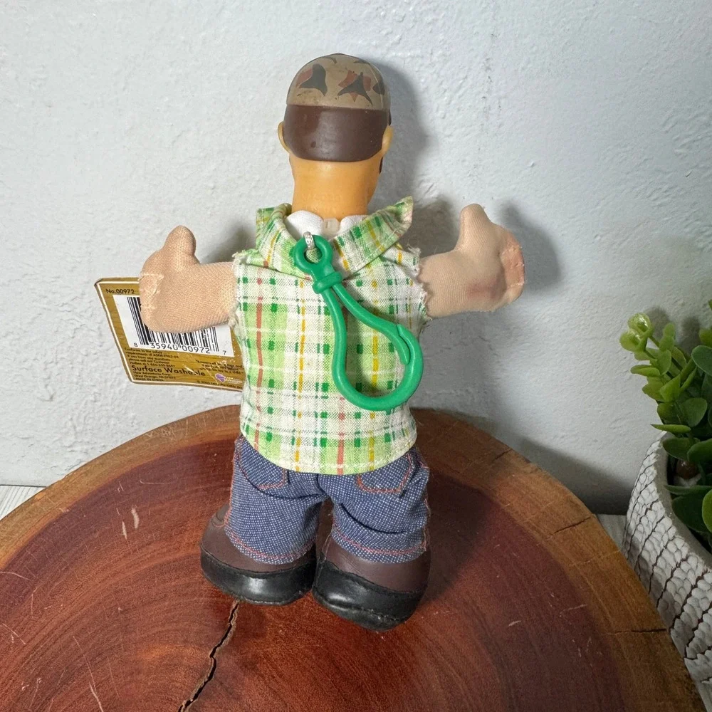 Larry The Cable‎ Guy Talking Clip On Blue Collar Comedy Tour Git-R-Done Plush